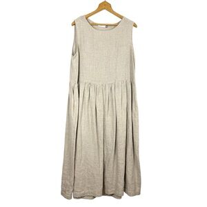 NotPerfectLinen Dress Oatmeal